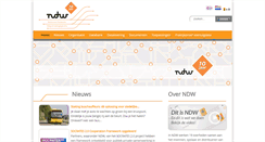 Desktop Screenshot of ndw.nu